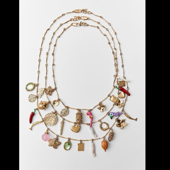 Zara 3-Pack of Charm Necklaces - Picture 1 of 4
